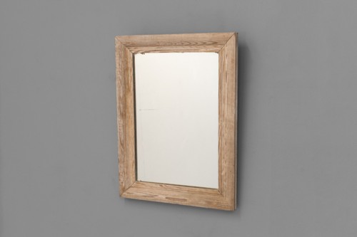 Stripped pine mirror - stripped,