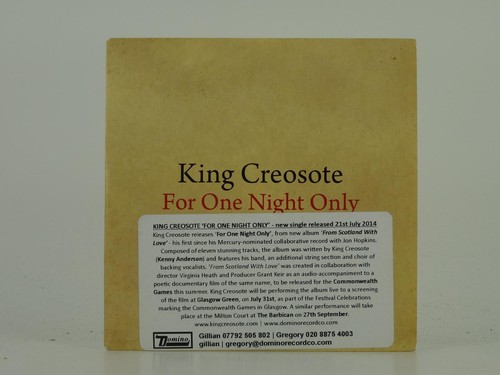 King creosote for one night - creosote,