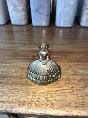 Vintage solid brass bell - vintage,