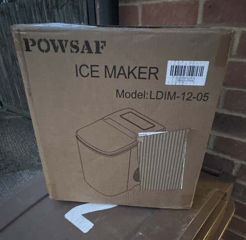 Powsaf portable ice maker - portable,