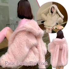 Womens Winter Faux Lamb Fur