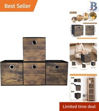 Elegant 4-Pack Storage Cube