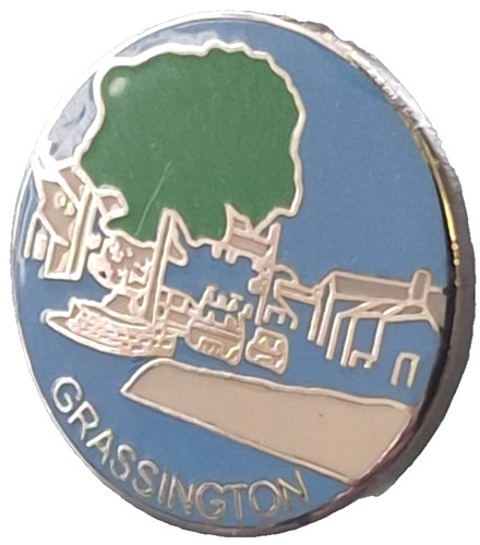Grassington town small pin - grassington,