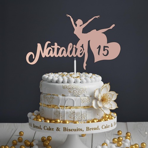 Ballerina happy birthday cake - happy,