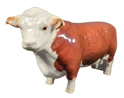 Beswick hereford bull champion - bull,
