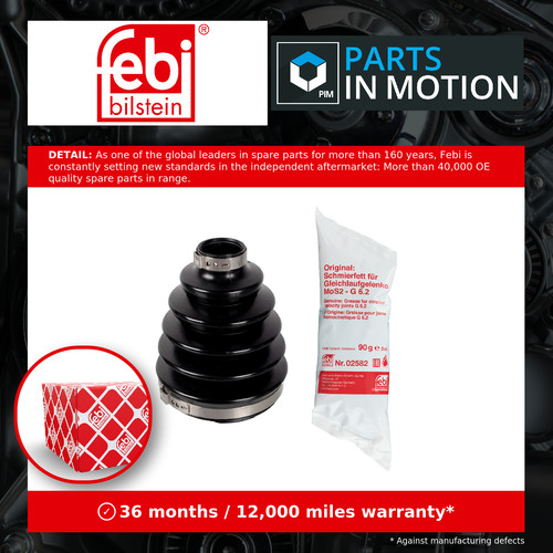 Joint boot front outer - joint,
