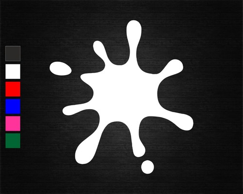 Splat funny vinyl - splat, decal