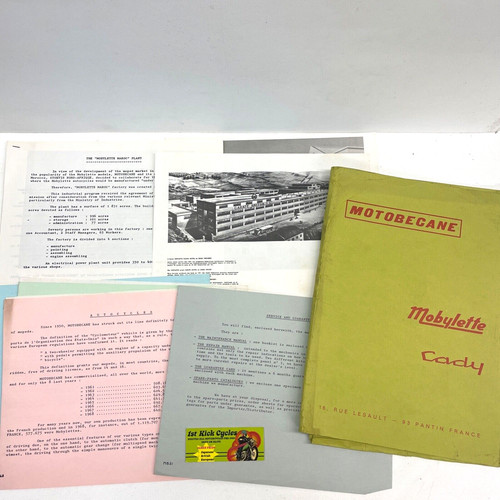 Vintage mobylette motobecante - vintage,