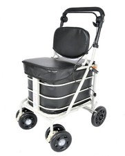 Shopping trolley with - shopping,
