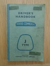drivers handbook morris commercial half ton forward control vehicles j type