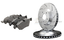 Front 2 Brake Discs Drilled &