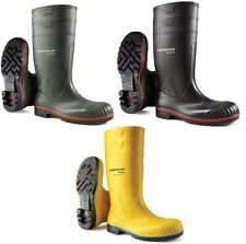 Dunlop Acifort Wellies Heavy Duty SAFETY S5 Steel Toe Cap Work Wellington Boots