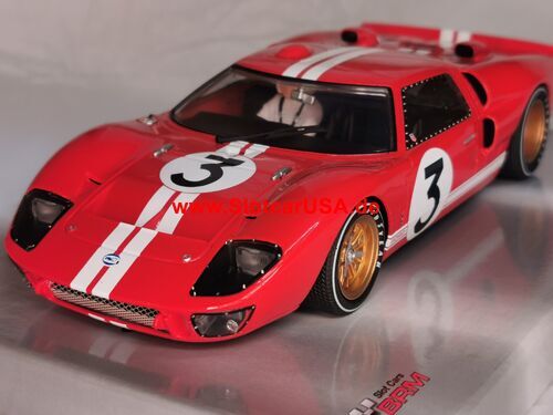 Brm166 slot car ford gt40 - 1:24,