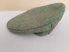 TOBERMORY Islay Woollen Mill Flat Cap Tartan  Pure New Wool Scotland One Size