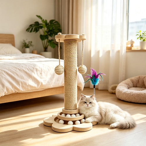 50cm tall large - large, scratching