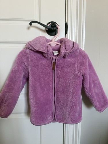 Pink toddler fleece jacket - pink,