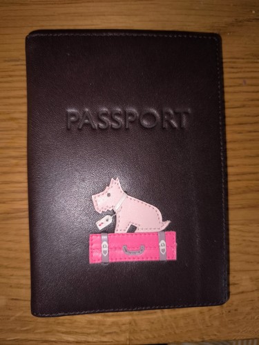 Radley passport holder scottie - radley,