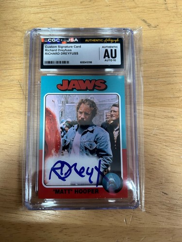 Richard dreyfuss jaws signed - richard,