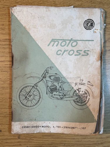 Vintage original 1970s moto - vintage, cz