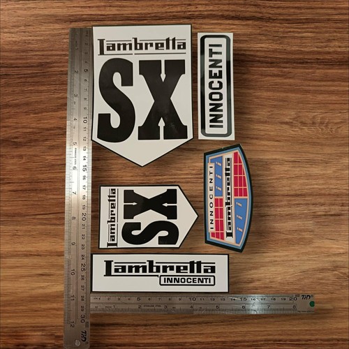 Lambretta stickers set of - set,