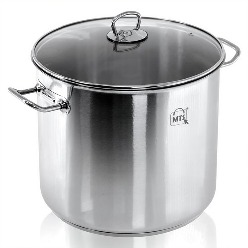 Stainless steel cooking pot - stainless,