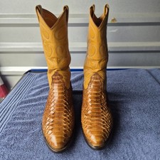 Nocona men vintage python - men's,