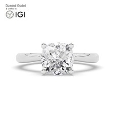 Cushion Diamond Engagement