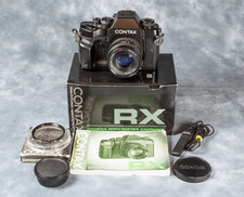 Contax RX 35mm film SLR with Carl Zeiss Planar T* 50mm f1.7 lens: film tested