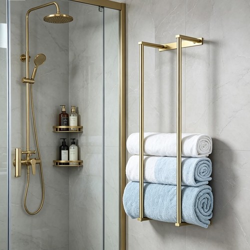 Gold stainless steel wall - gold,