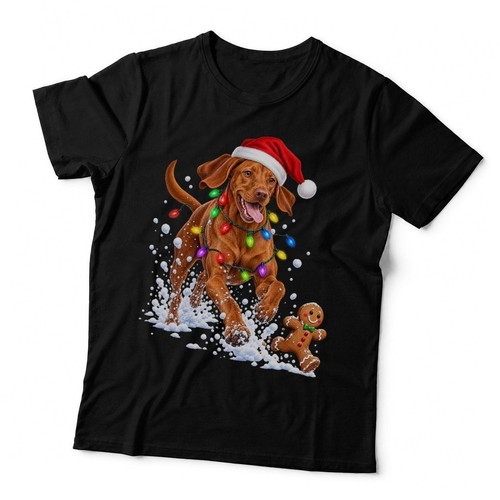 Hungarian vizsla christmas - hungarian, dog
