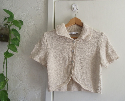 Zara knobby cotton - zara,