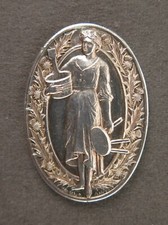 Hallmarked Silver Medal -