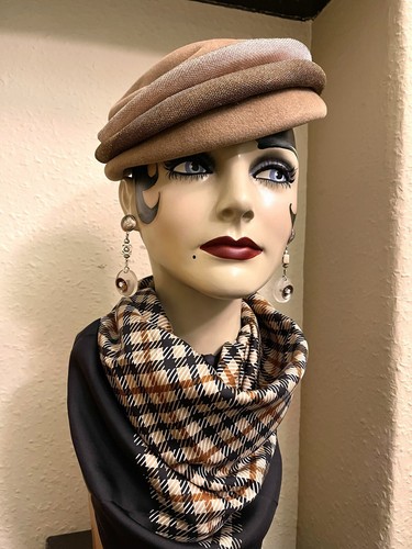 1950s vintage brown occasion - brown, /