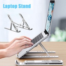 Adjustable Laptop Stand Riser Foldable Laptop Holder for Desk 10-14" Laptops UK