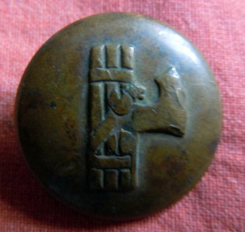 Old military buttons italy - military,