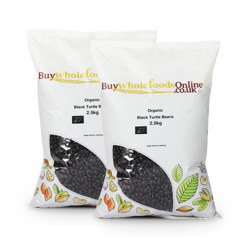 Organic black turtle - black, beans