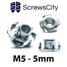 M5 - 5mm T Nuts For Furniture