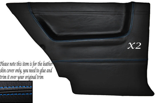 Blue stitch rear door - blue, 2x