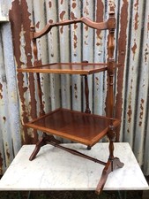ANTIQUE MAHOGANY 2 TIER
