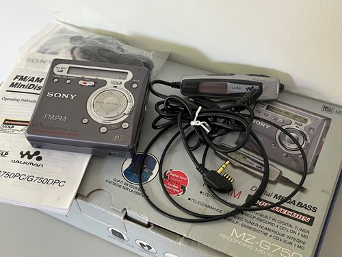 Sony g750 radio - sony, mz-g750