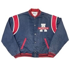 Avirex Multicoloured Varsity Jacket New York 1927 Vintage Mens Small