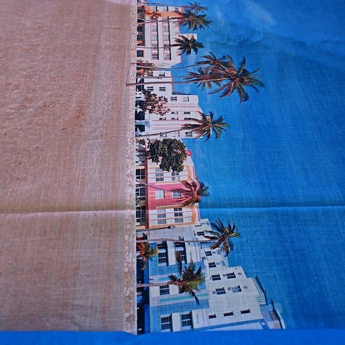 Beach front slub cotton lawn - front,