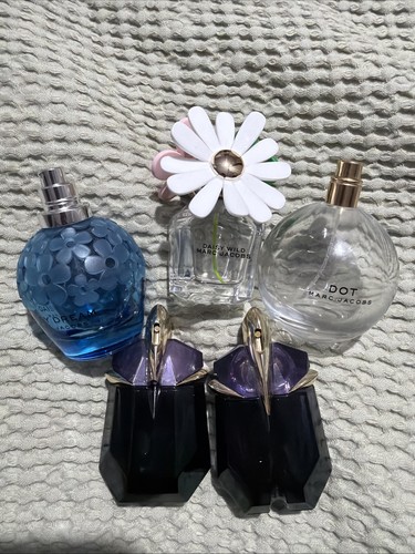 Empty perfume bottles 2x - perfume, bottles,