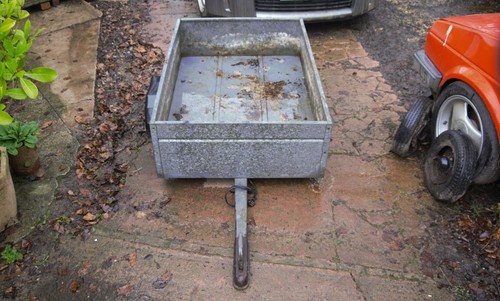 Small car trailer - small,