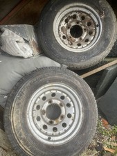 Land Rover Defender Steel Wheels And Tyres Set Of 5 X Fitted 235/85 R16