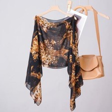 Chiffon Shawl Cover Up Bolero
