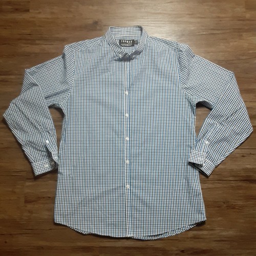 Topman men checkered button - checkered,