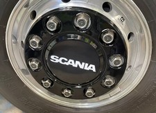 SCANIA wheel trim stickers x 4
