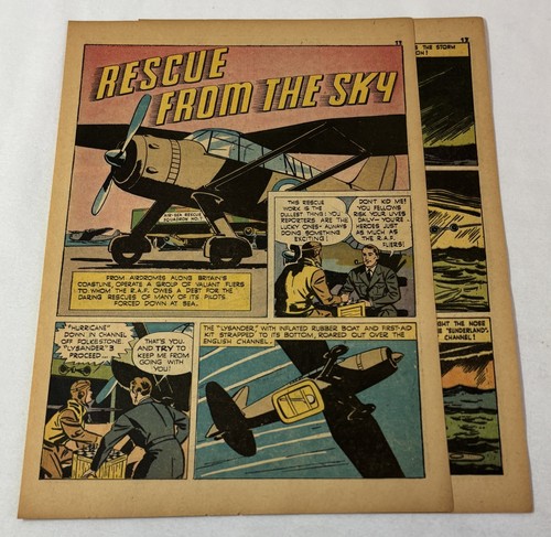 1943 four page cartoon story - , ~