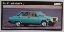 FIAT 131 MIRAFIORI CL SALOON